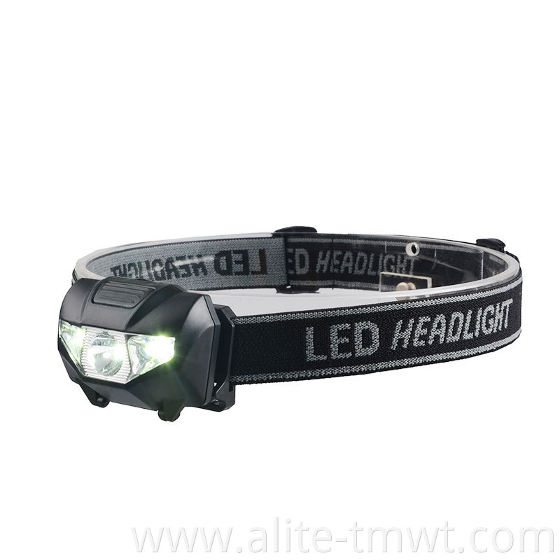 ABS Led Head Light Headlamp Adjustable Camping Led Headlamp